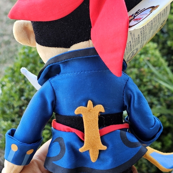 Disney Store Genuine Captain Jake & Never Land Pirates Authentic Plush Toy 12" - Picture 7 of 13